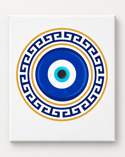 Blue and Gold Evel Eye