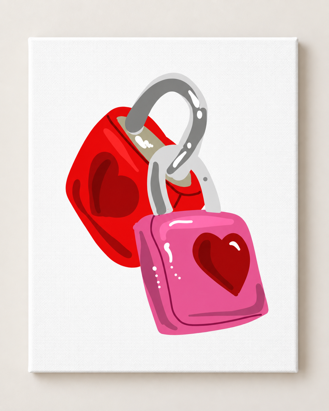 Heart Padlocks